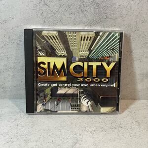 Vintage 1998 SimCity 3000 PC CD-ROM by Maxis